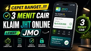 Cara Mencairkan  BPJS Ketenagakerjaan Online Lewat JMO | BKD tutorials Klaim JHT Online 2025
