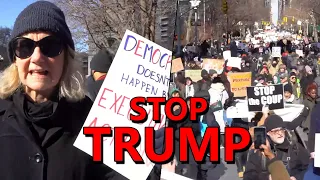 "Trump is a Monster, Elon is Worse!" Thousands Protest KING TRUMP, DEMOLITION of Government