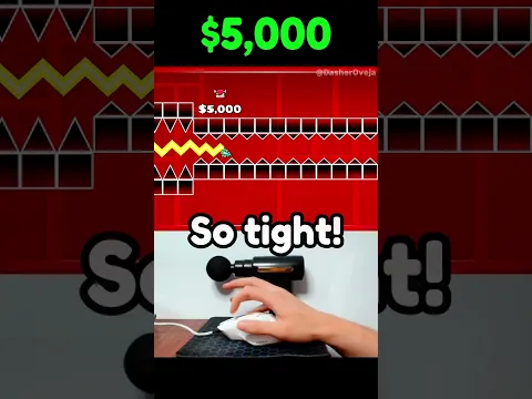 NO BATIDAO VS $100,000 Wave Corridor Levels in Geometry Dash! #shorts