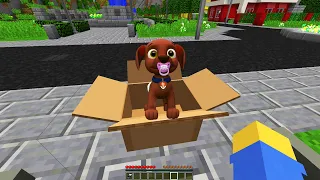 ENCONTRAMOS A BABY ZUMA DE PAW PATROL EN LA CIUDAD DE MINECRAFT 😭
