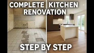 Von Altbau zur Traumküche | Kompletter Bodenumbau mit Vinyl & UZIN-Produkten