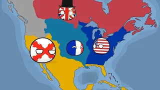 History of USA - Countryballs