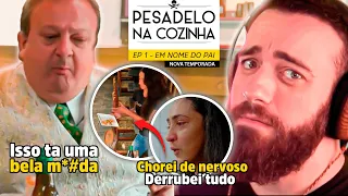 NOVA TEMPORADA! O JAQUIN FEZ A ATENDENTE DO RESTAURANTE CHORAR - (Pesadelo na Cozinha)