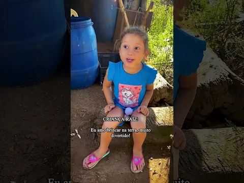 QUANDO A CRIANÇA É RAÍZ 😂