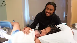 CAM AND NIE'S OFFICIAL LABOR AND DELIVERY!! *INDUCED AT 41 WEEKS*