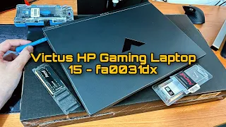 Abrir Victus 15 HP Gaming Laptop fa0031dx Teardown | Aumentar Memoria Ram y Cambiar SSD