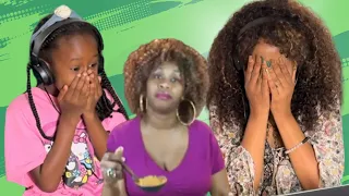 MY DAUGHTER REACTS TO MY CINNAMON CHALLENGE