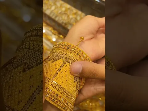 beautiful gold dubai bangle❤ #viral#shorts
