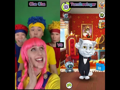 Who is best ? 🤣 Cha Cha VS Tom The Singer #shorts