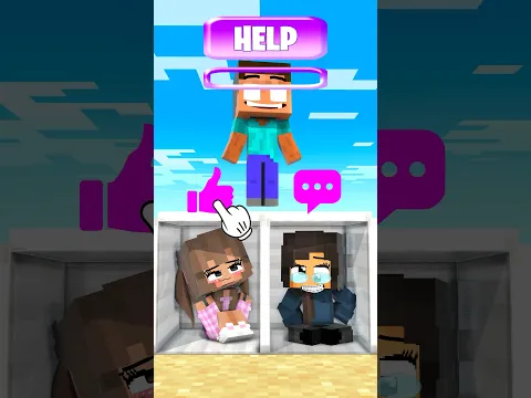 Help Baby Herobrine Choose Sadako or Aphmau