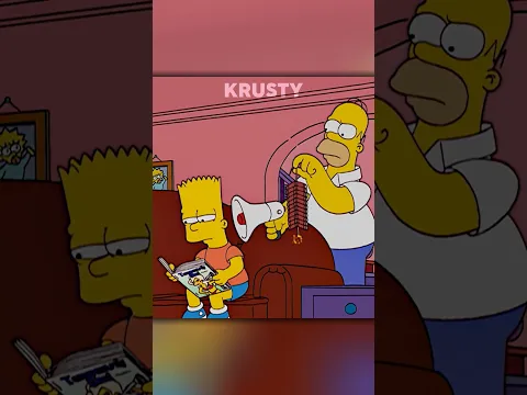 BART FICA SURDO #simpsons