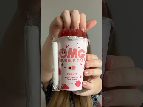🍑Чай Нести x Бабл ти?🧋😱 #вкусно #food #еда #bubbletea #чай #баблти #обзор #магазин #сладкое #кафе