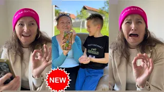 SUPER SHORTS COMEDY MITA AND ADANI 🤣✅ ❤️#mitasuljetova #adanifamily Tiktok
