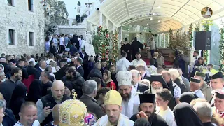 Света Патријарашка литургија на празник Светог Василија Острошког  (м. Острог 12.мај 2022 љ.Г.)