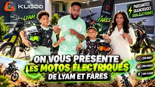 ON VOUS PRESENTE LES MOTOS ELECTRIQUE DE LYAM ET FARES