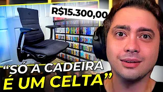 Mostrando o SETUP de R$100mil do ALANZOKA 2022 (SÓ A CADEIRA É R$15mil!)