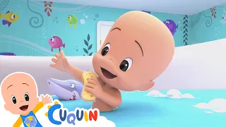 Hora de bañarse y de lavar las manos con Cleo y Cuquín