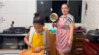 Fazendo uma jantinha
