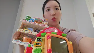 Miniature Convenience Store: Microwaving Toy Lunch Box! 🍱👶