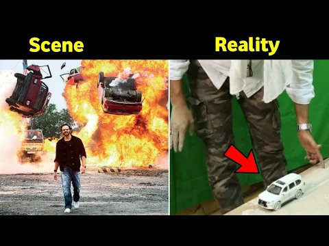 Bollywood Car Blast Scenes Reality.