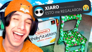 REACCIONÉ A LOS REGALOS DE MIS SUBS 💀