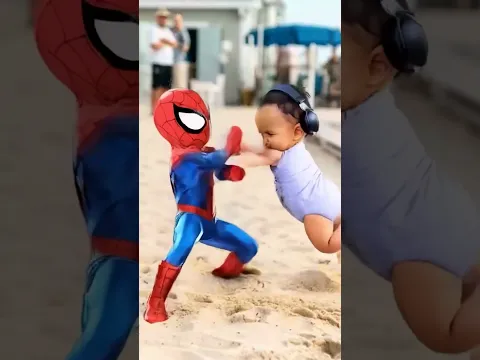 سبايدر مان ضد ايستيوب | Spider Man !! 🕸😅 #spiderman #shorts
