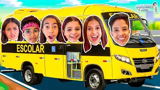Henrique e Amigos em Histórias Engraçadas e Regras de Conduta no ônibus escolar - Universo Kids