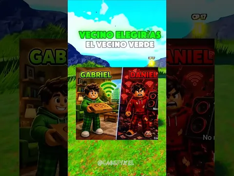 ¿QUE VECINO PREFIERES TENER? 👀 #robloxmemes