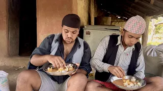 Khim prashad Vs Kattu Budo "momo challenge"॥Roaster Sagar॥@Sagar Pandey @Sagarekovlog1233