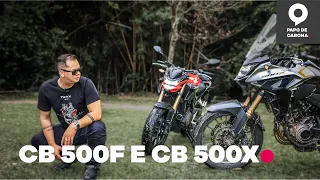 Linha CB 500F e CB 500X 2023 no On e Off Road. Saiba tudo aqui!