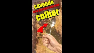 Fazendo uma piscina com uma colher