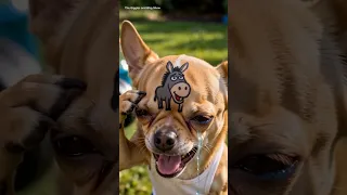 Chihuahua and pig are in war against each other | Chihuahua Funny Videos | Dog Videos #shorts