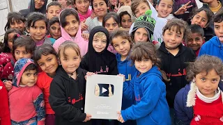 واخيراً درع اليوتيوب ❤️ شوفوا شو كتبنا عالدرع