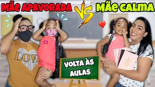 MÃE CALMA VS MÃE APAVORADA VOLTA ÁS AULAS / Jéssica Viana