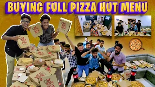 Sab Log Pagal Ho Gaye || Bought Full Menu Of Pizza Hut - Sunny bahvsar
