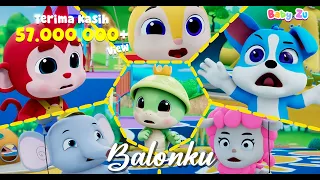 Balonku ♪ Balonku Ada Lima, Hijaunya Meletus ♪ Lagu anak dan balita Indonesia ♪  BabyZu