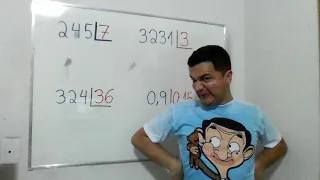 DIVISÃO: Aprenda agora vários tipos com o Professor Mr Bean da Matemática!