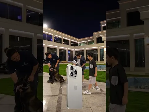 تحدي سرعة ضد كلب مقابل ايفون😳!