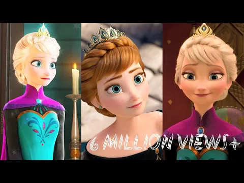 Frozen Queen Elsa and Queen Anna edit 💖 Señorita 💖 Disney Princess 💖 Elsa The Snow Queen 😊💖 #Shorts