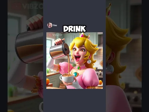 Morning Routine Of Princess Peach #mario