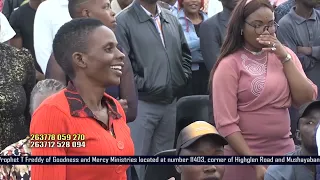 Chipoko Live  muchurch service, unohwa seunotsva-Prophet T Freddy