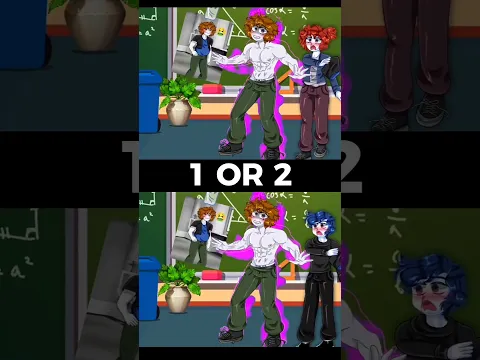 1 OR 2? 🔥✨ROBLOX ANIMATION #roblox #animation #edit #art