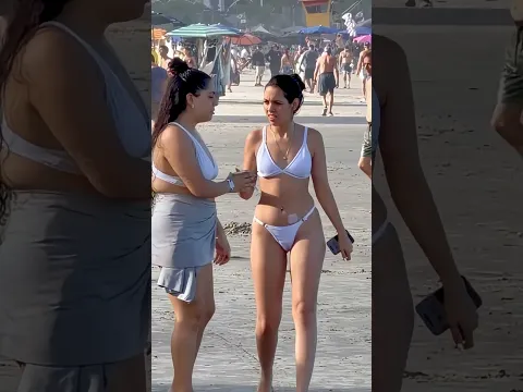 🇧🇷 Balneário Camboriú Beach A Beautiful Summer Day 4K