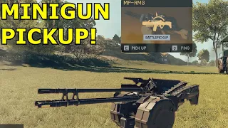 Battlefield 6 Battle Pickups Minigun  MP-RMG