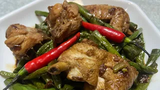 How to Cook Adobong Manok with Sitaw | Lutong Bahay