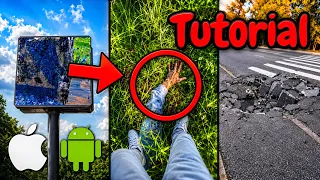 How To Make Glitchy Transition Videos