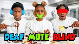 BLIND DEAF & MUTE COOKING