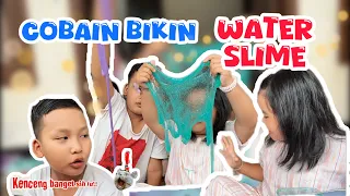 COBAIN BIKIN WATER SLIME YUK!! #slime #clay #carabuatslime #slimeantigagal 