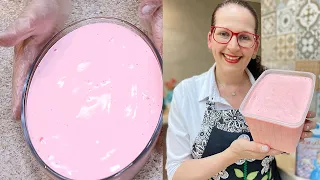 COM 3 INGREDIENTES FIZ ESSE SORVETE! RENDE MAIS DE 3 LITROS! SUPER FÁCIL! DELICIOSO! Isamara Amâncio