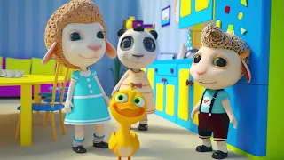 Children didnэt Share Toys on the Playground | Funny Animation for Children | Dolly and Friends 3D